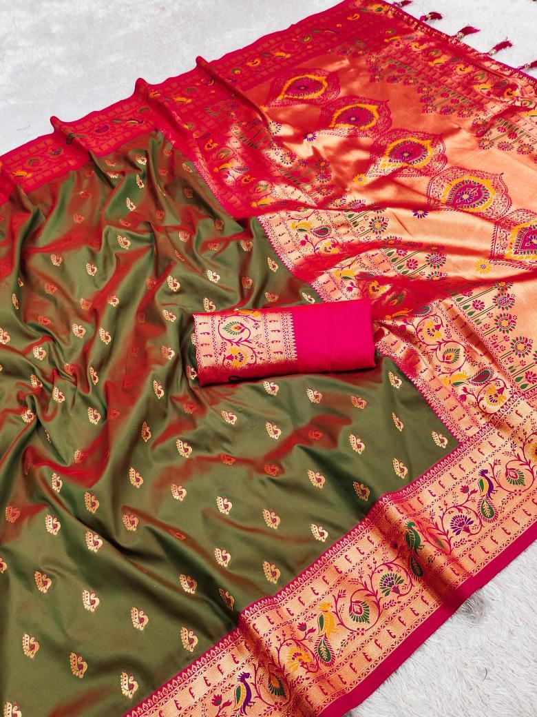 Anupama royal paithani-2 Saree wholesale market in Hyderabad