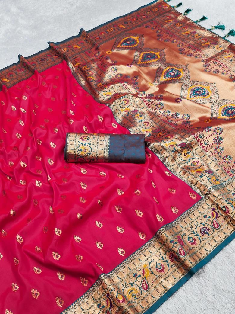 Anupama royal paithani-2 Saree wholesale market in Hyderabad