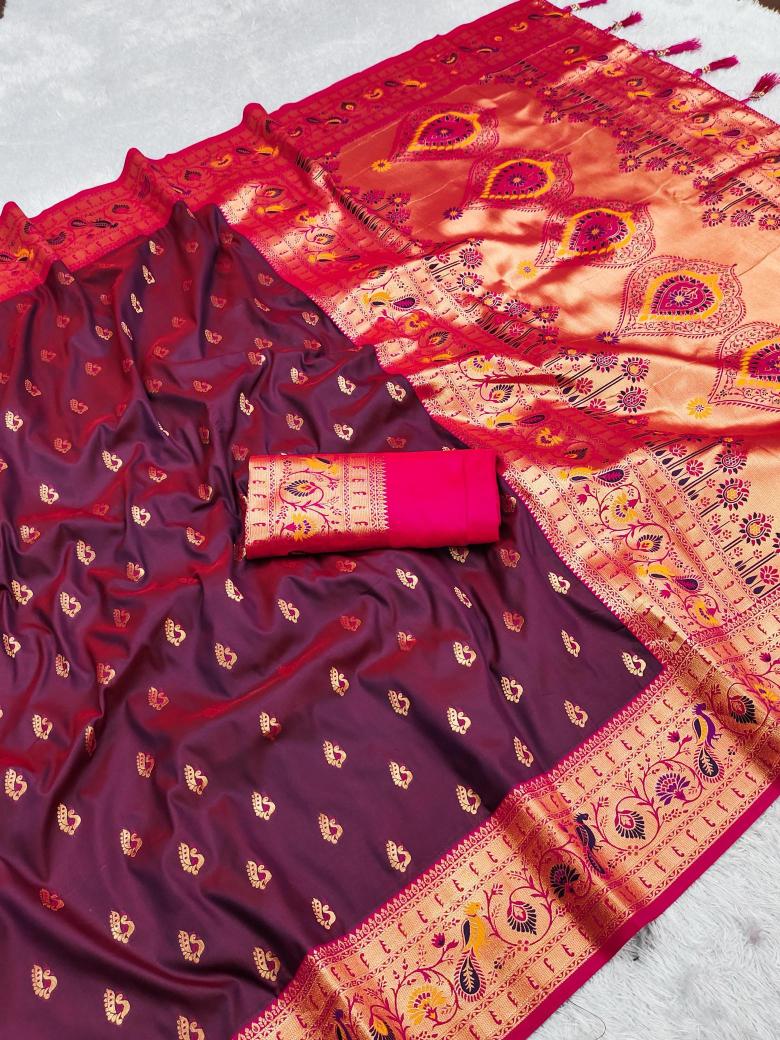 Anupama royal paithani-2 Saree wholesale market in Hyderabad