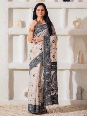 Astita CHARCOAL CHARM Saree market in Pune