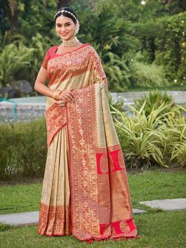 ASTITA GAURI BANARASI SILK Saree designs in Surat