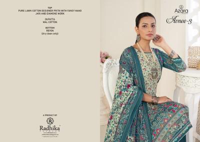 Azara avnee 3 Wholesale dress material price