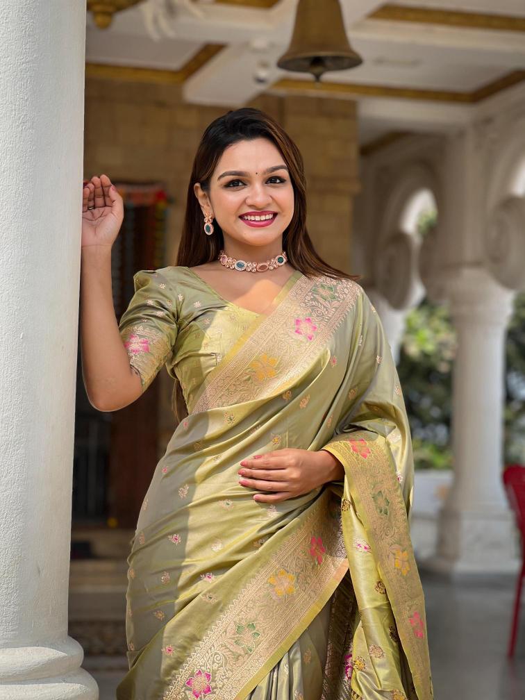 Banarasi-5 Surat silk saree wholesale market