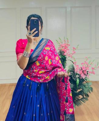 BARATI Tussar Silk Lehenga choli sets manufacturers