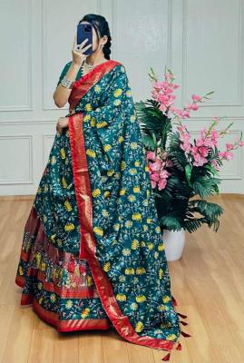 BARATI Tussar Silk Lehenga choli sets manufacturers