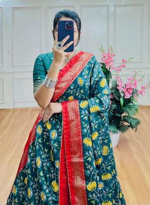 BARATI Tussar Silk Lehenga choli sets manufacturers