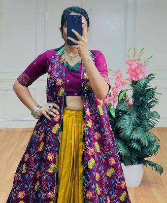 BARATI Tussar Silk Lehenga choli sets manufacturers