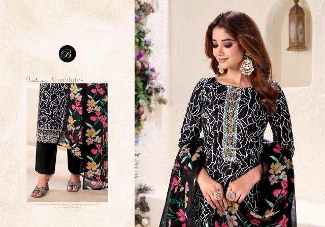 Belliza designer studio nazma Handloom dress materials wholesale Mumbai