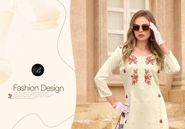 Belliza designer studio zarqash vol 7 Wholesale dress material market in Vadodara