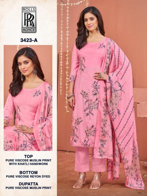 Bipson prints rolls royce 3423 Online shopping for dress material with price