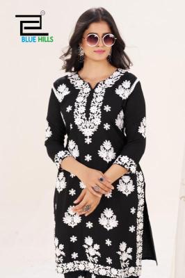Blue hills black and white vol 18 Kurti wholesale online