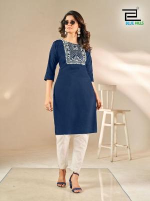 Blue hills sonia trendy indian kurtis