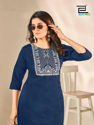 Blue hills sonia trendy indian kurtis