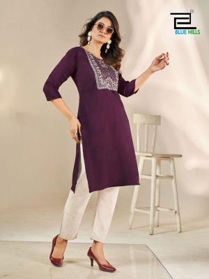 Blue hills sonia trendy indian kurtis