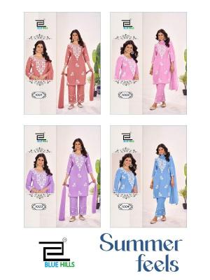 Blue hills summer feels indian kurti wholesale