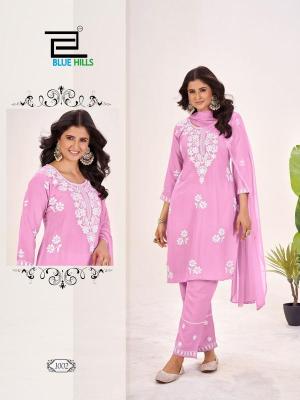 Blue hills summer feels indian kurti wholesale