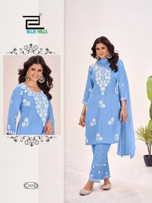 Blue hills summer feels indian kurti wholesale