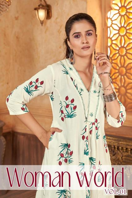Blue hills woman world vol.1 Wholesale Kurtis manufacturers in Kolkata