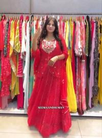 Bt 7113 Designer Embroidered Party wear lehenga choli for girls