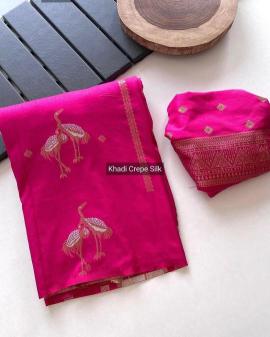 Classic banarasi border with lightweight Wholesale saree catalog