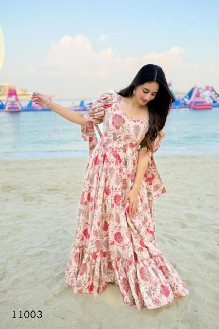 Clora vol 11 Gown Cheap wholesale kurtis in India