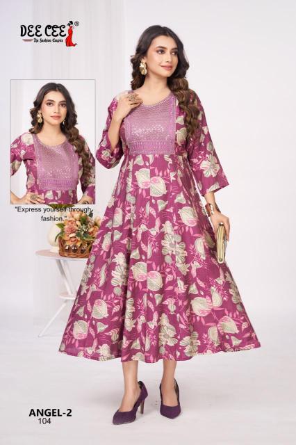 Deecee angel 2 Surat Kurti manufacturers