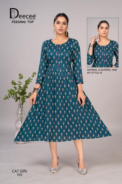 Deecee cat girl Kurti distributor in Surat