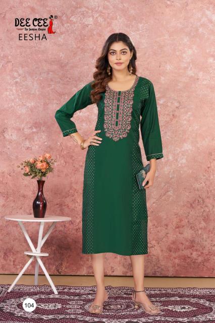 Deecee eesha Kurti manufacturers in Surat