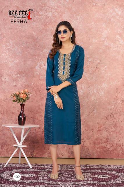 Deecee eesha Kurti manufacturers in Surat
