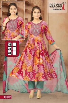 Deecee janhavi indian ladies kurti size chart