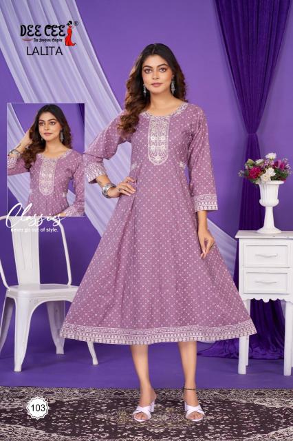 Deecee lalita Printed Kurti suppliers in Ahmedabad