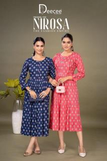 Deecee nirosa High quality Kurtis wholesale in Kolkata