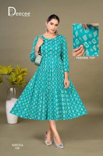 Deecee nirosa High quality Kurtis wholesale in Kolkata