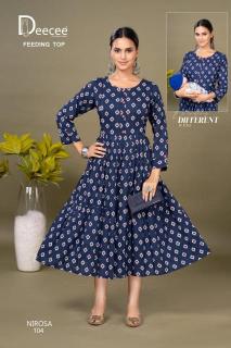 Deecee nirosa High quality Kurtis wholesale in Kolkata
