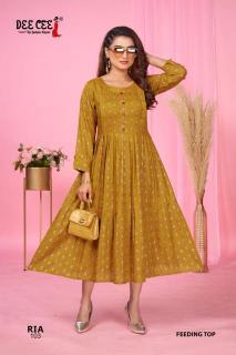 Deecee ria indian silk kurti tops