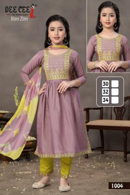 Deecee rim-zim indian kurtis for kids