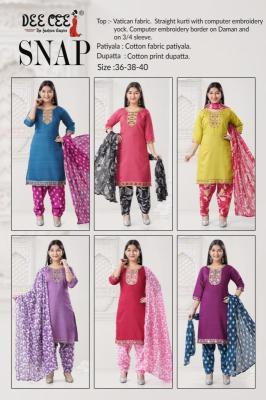 Deecee snap indian traditional kurti for women