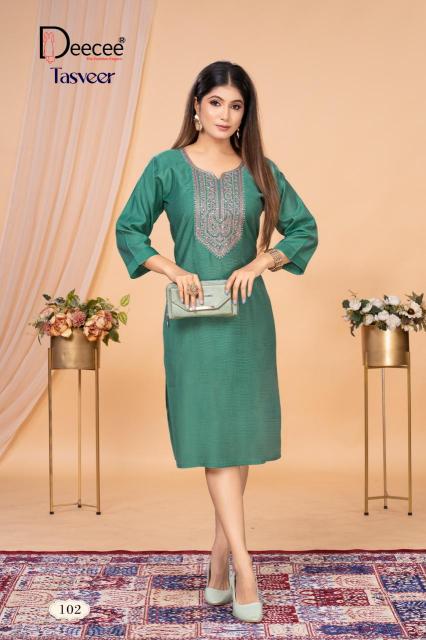 Deecee tasveer Kurti wholesale market in India