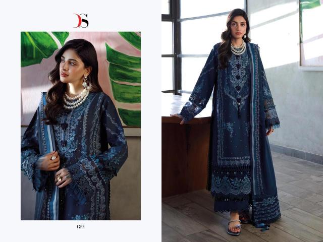 Deepsy suits elan lawn 25-4 Salwar Kameez manufacturers in Surat