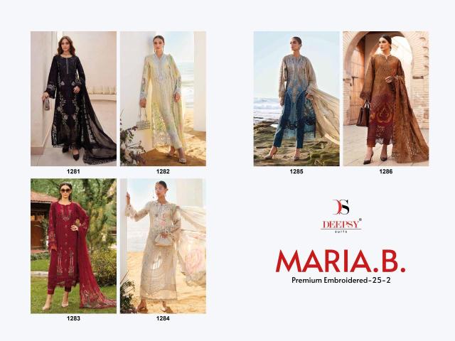 Deepsy suits  maria b-25-2 Ladies Salwar Kameez wholesale dealer