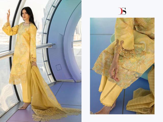 Deepsy suits rangrasiya lawn 25-3 Wholesale dress material in Ahmedabad