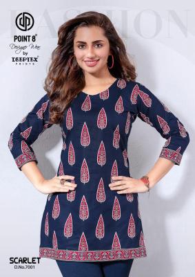 Deeptex scarlet vol-7 Ladies Kurti market in Surat