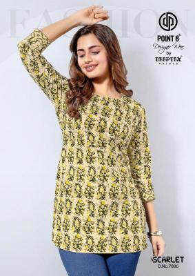 Deeptex scarlet vol-7 Ladies Kurti market in Surat