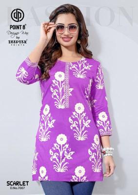 Deeptex scarlet vol-7 Ladies Kurti market in Surat