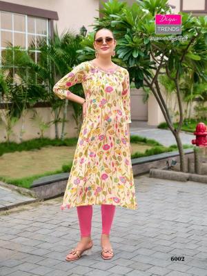 Diya gardencity vol-6 Kurti stitching in ahmedabad