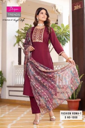 Diya trends fashion roma vol-1 Surat kurtis wholesale
