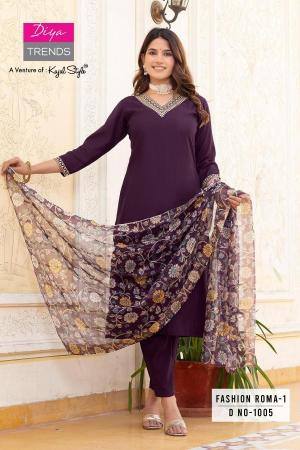 Diya trends fashion roma vol-1 Surat kurtis wholesale