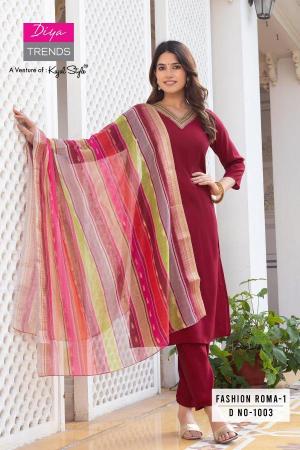 Diya trends fashion roma vol-1 Surat kurtis wholesale