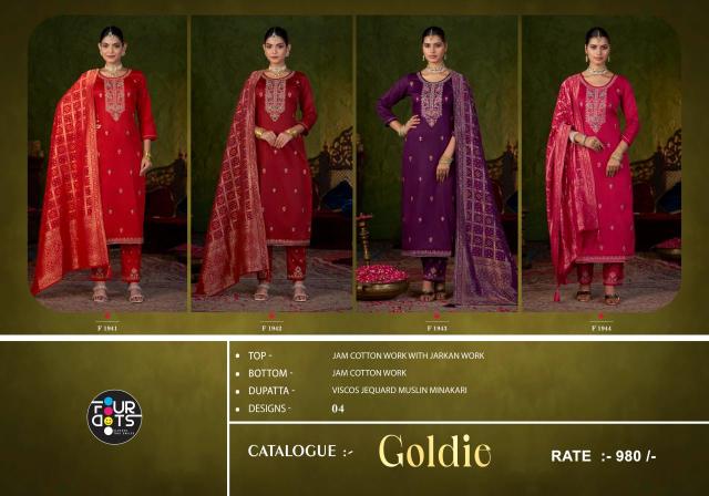 Fourdots goldie Indian dress materials wholesale