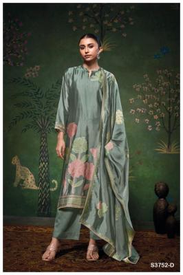 Ganga cressida 3752 Delhi dress material suppliers